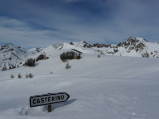 hiver à Casterino